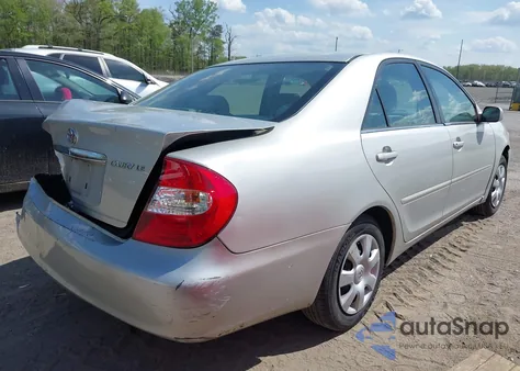 2004 Toyota Camry Le из США, поврежденный, VIN 4T1BE32K94U913506